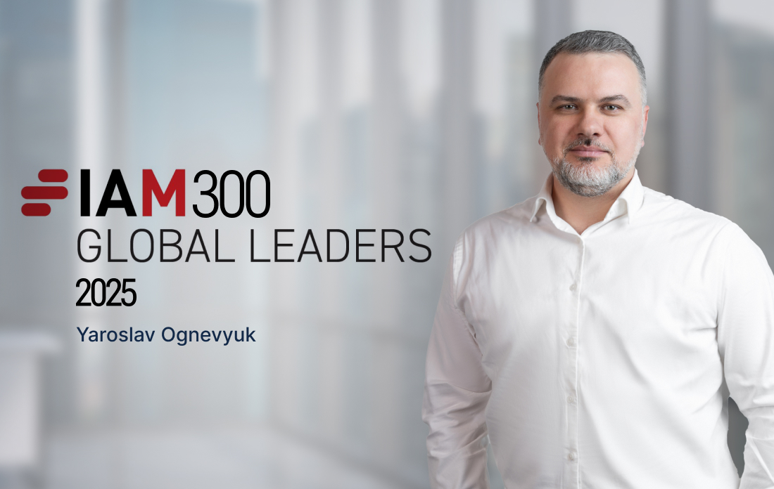 IAM Strategy 300 Global Leaders award recognition